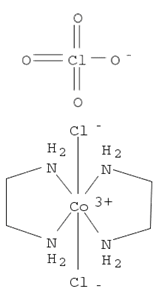 14407-65-9,Cobalt ethylenediamine chloride perchlorate,Cobalt (1+), dichlorobis(1,2-ethanediamine-N,N)-, (OC-6-12)-, perchlorate;